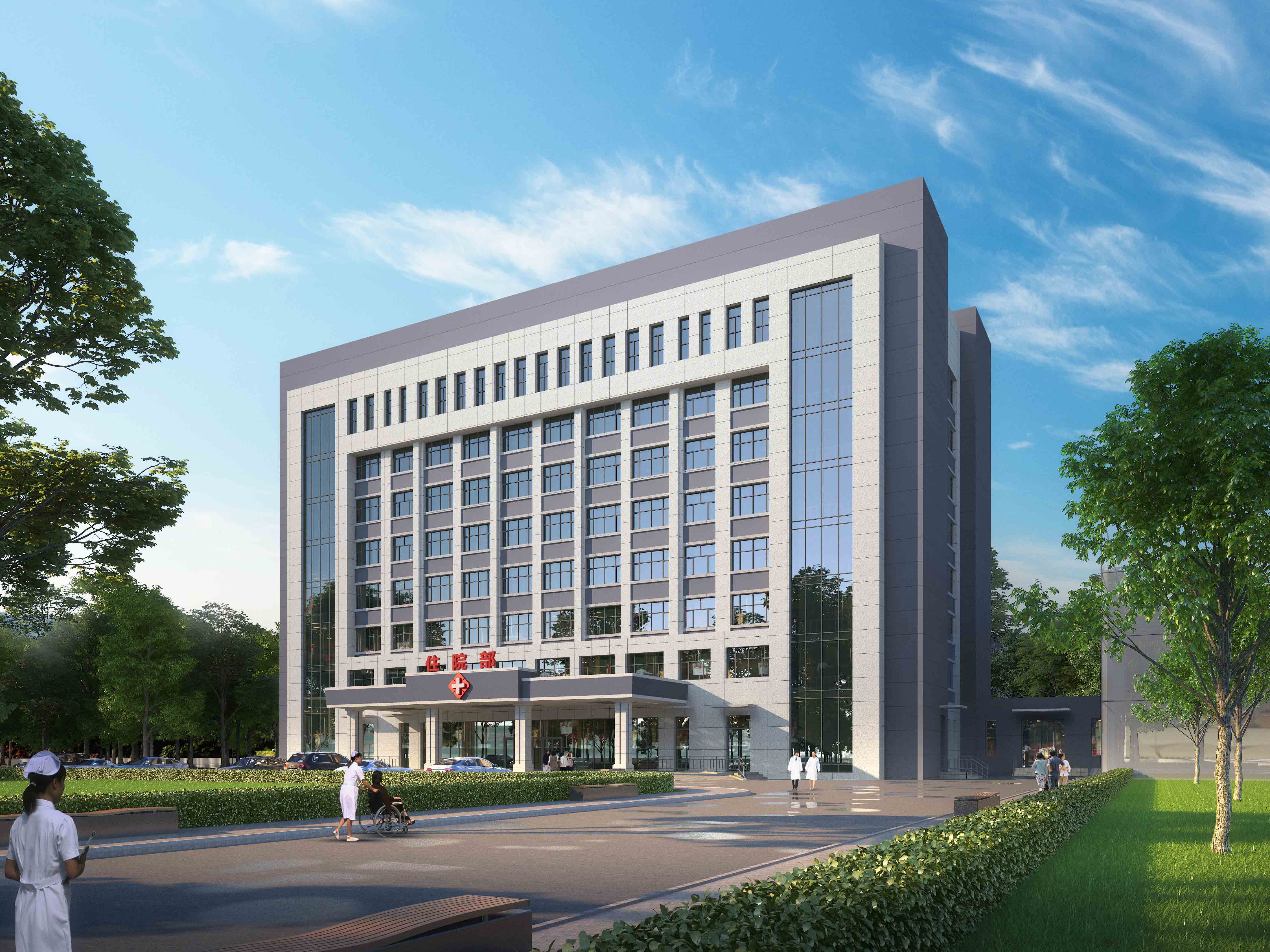 拜泉縣人民醫院內科、住院部綜合樓建設項目（全國建設工程項目施工安全生產標準化工地）